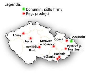 regionln prodejci v ČR